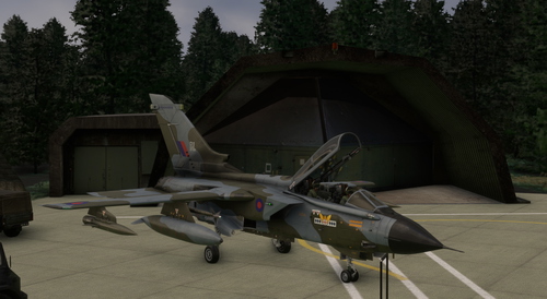 RAF Tornado GR1 14 SQN ZD846