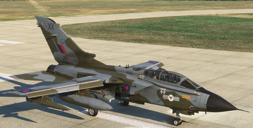RAF Tornado GR1 20 SQN OC Jet ZA399