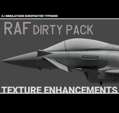 RAF Typhoon pack 3 - Dirty & Fighting 