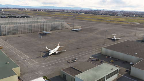 Remote Stand Static Aircraft,RJOO osaka Itami