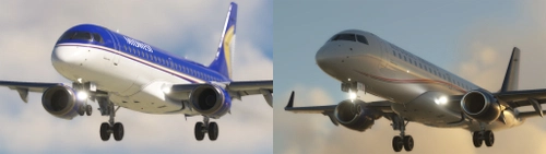 Republic Airways Pack (N165HQ, N166HQ)