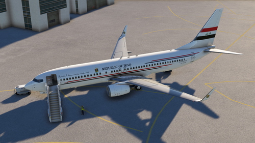 Republic of Iraq ✈ Iraqi Government ✈ PMDG 737-800 