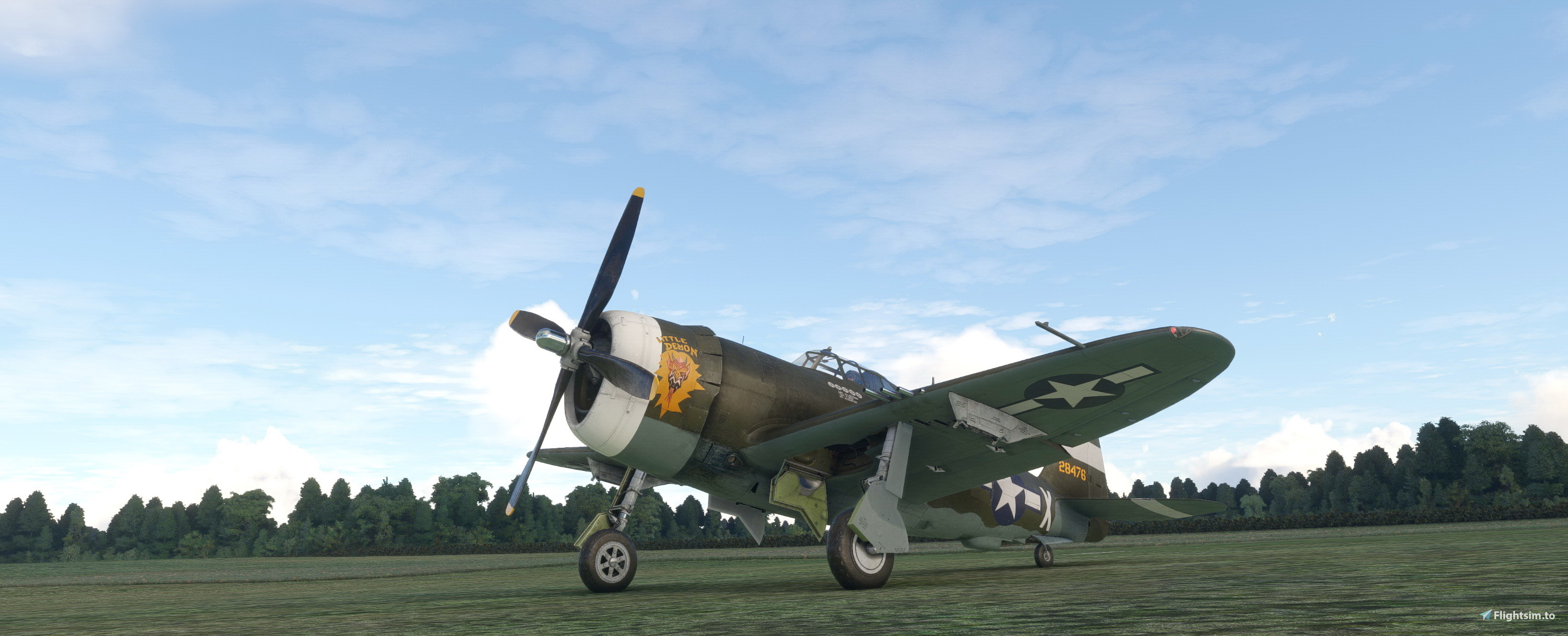 リリパットレーン154☆FLY DAYS Republic P-47D Razorback 353rd FG YJ-X 
