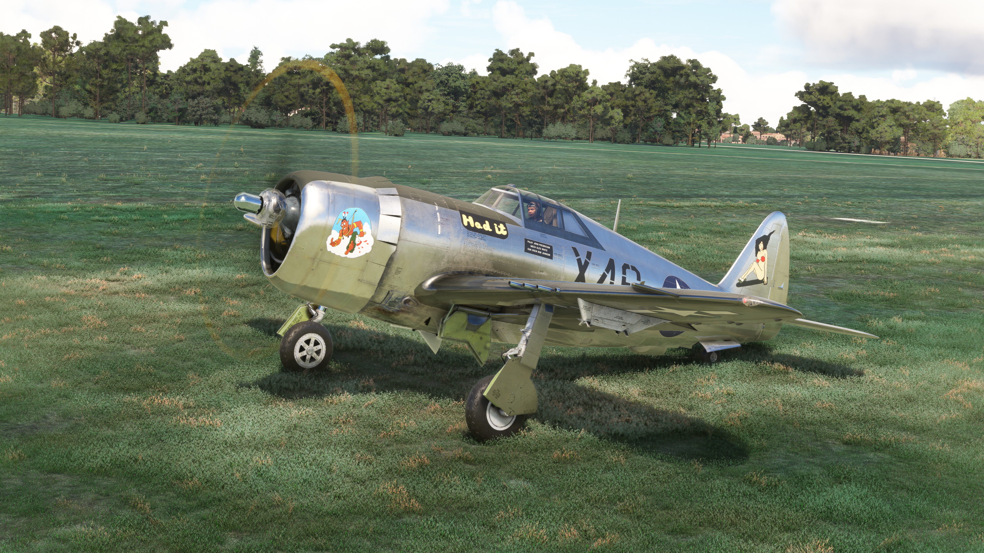 Republic P-47D Razorback 79th FG X46 