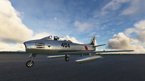 RF-86F 52-6404 / JASDF 501st Squadron / Mjr. Norio Isshiki