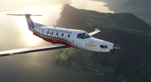 SWS PC-12 RFDS VH-FXZ '1500th PC-12' scheme thumbnail 2