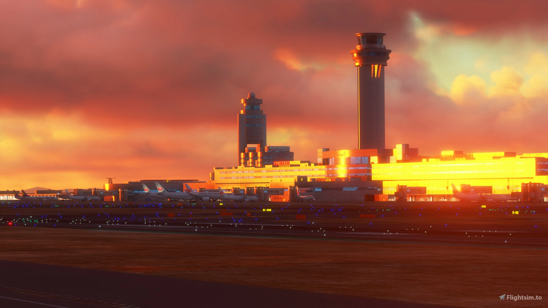 RJTT Tokyo Haneda FSLTL Static Aircraft - Image 1