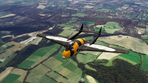 De Havilland DH-100 Vampire - "What if" hornet painting