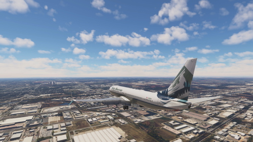 Rocky Mountain Virtual - Boeing 737-800 (PMDG) in our Version 3.1 Livery with 4 registrations.