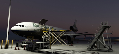 Rocky Mountain Virtual - MD-11F (Sky Simulations) in our 'Cargo Solutions' Version 3.1 Livery