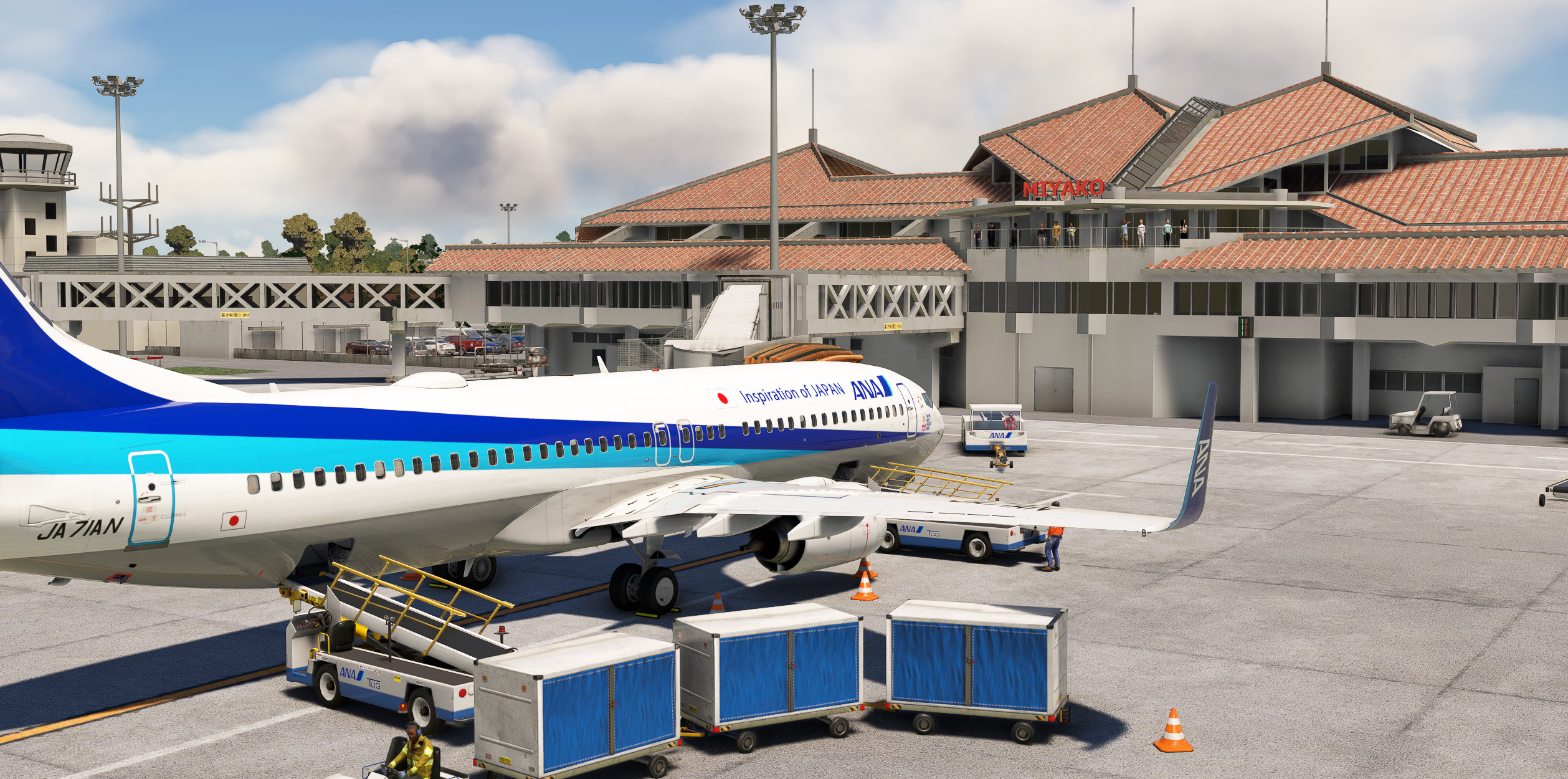 ROMY - Miyako Airport GSX Profile (KAZE) - Miscellaneous for MSFS