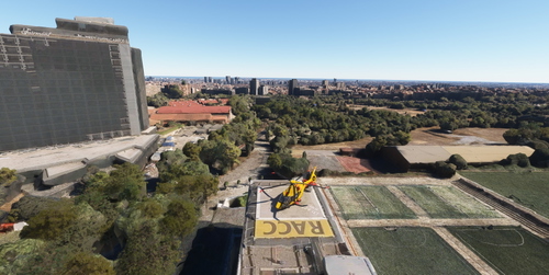 Rooftop helipad RACC Barcelona