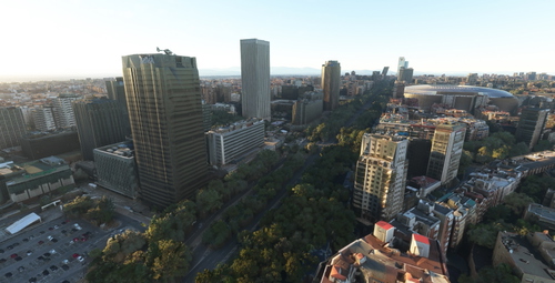 Rooftop Helipad Torre BBVA Madrid
