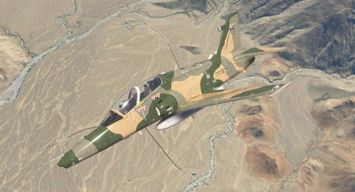Royal Air Force of Oman Hawk 166