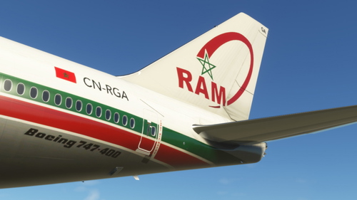 Royal Air Maroc 747-8i CN-RGA (circa 2002) [No mirroring]