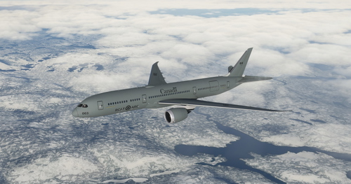 Royal Canadian Air Force / RCAF Horizon Simulations 787-9 GE