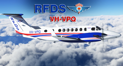 Royal Flying Doctor Service (RFDS) VH-VPQ (Australia) | Asobo (Textron Aviation) King Air B350 [4K]