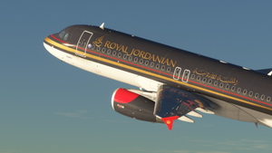Royal Jordanian [JY-AYS] w/Cabin Fenixsim A320 V2 [8K+4K] thumbnail 1