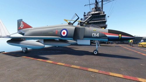 Royal Navy/Fleet Air Arm No.892 NAS FGR.1 XT863 c.1977
