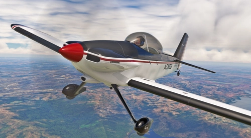 Van's Aircraft RV-4 - Black and Red