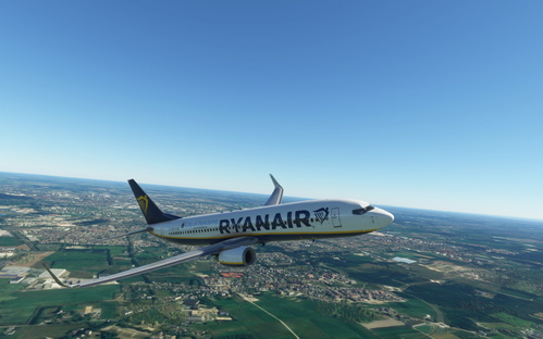 PMDG B737-800 Ryanair EI-EBK (City Of Nyköping) + Interior