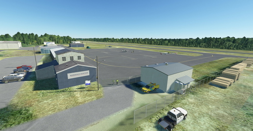 S05 - Bandon State Airport, Oregon coast USA.