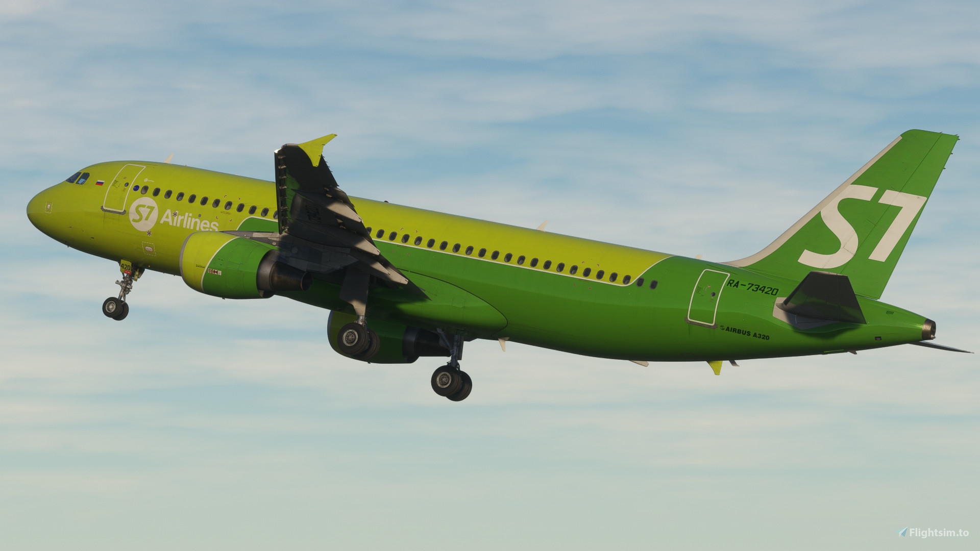 S7 Airlines | Pack | Fenixsim Airbus A320v2 for Microsoft Flight 