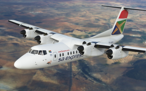 SA Express De Havilland Canada Dash-7 ZS-NLW Final Livery