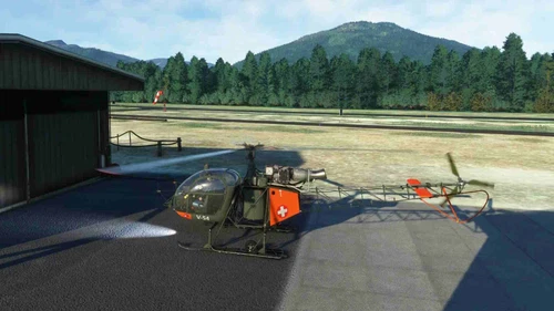 SA315 B Swiss Airforce Rescue