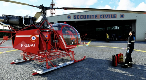 SA315B LAMA SECURITE CIVILE