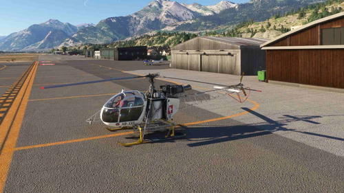 SA315BSwiss Helicopter