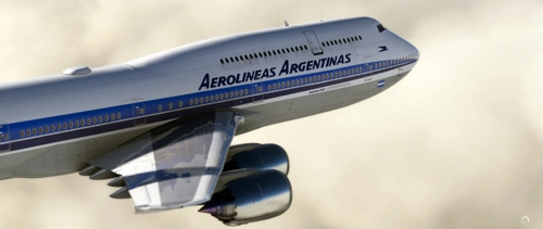 Salty 747-8 Aerolineas Argentinas
