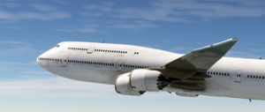 Salty 747-8 White Livery thumbnail 8