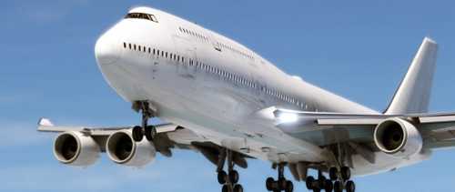 Salty 747-8 White Livery