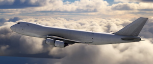 Salty 747-8F  White livery thumbnail 4