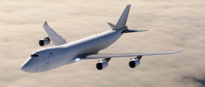 Salty 747-8F  White livery thumbnail 5