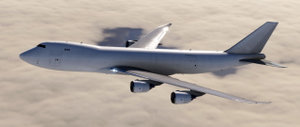 Salty 747-8F  White livery thumbnail 6