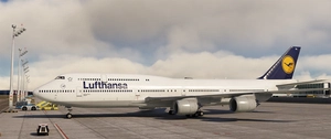 Salty 747-8i Lufthansa D-ABYM "Bayern" weathered. thumbnail 9