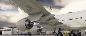 Salty 747-8i Lufthansa D-ABYM "Bayern" weathered. thumbnail 3
