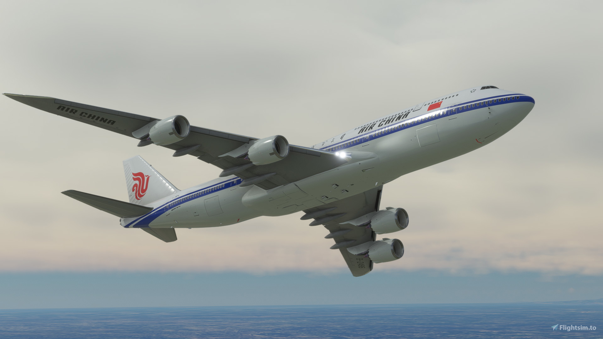 Salty Air China 747-8i | B-2486 | Vector Decals for
