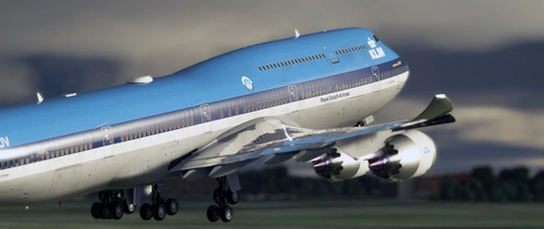Salty  Boeing  747-8 KLM PH-BUV