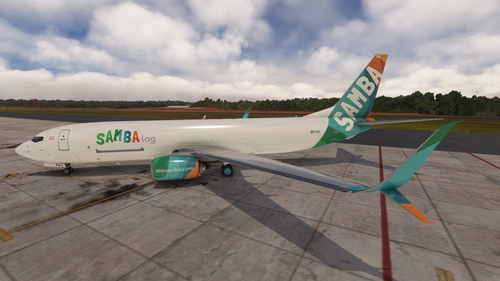 Samba PS-SFA "Agogô" | PMDG Boeing 737-800BCF