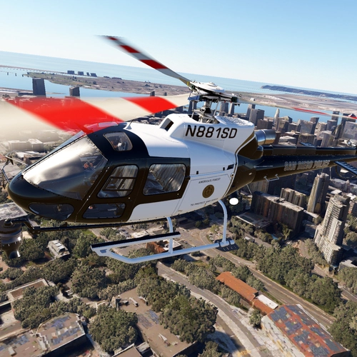 San Diego Police  (ABLE) Livery -  (N881SD)