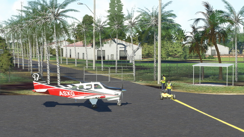 Santa Teresa airfield and village (SGST)