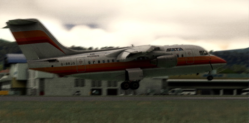 SATA Air Açores BAE 146-100 Livery  (G-BRJS)