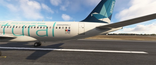SATA Azores Airlines CS-TKQ "Natural" | Fenix A320 V2