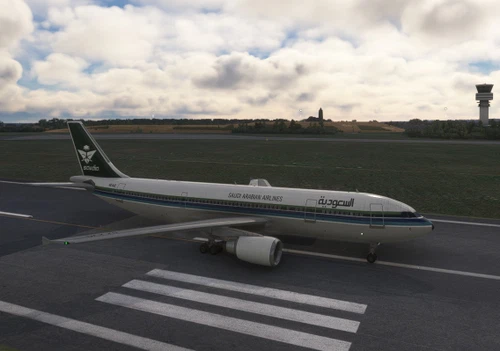 Saudi Arabian Airlines HZ-AJC (80's Livery)