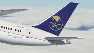 Saudia | HZ-ARD  | HorizonSim 787-9 | 8K & 4K thumbnail 4