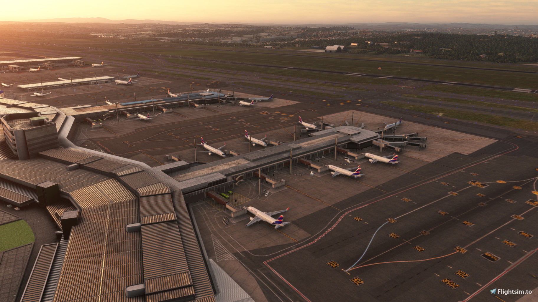 SBGR Sao Paulo FSLTL Static Aircraft - Image 1