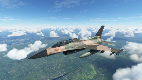 SC Designs F-16C B-52 Vietnam  Tribute
